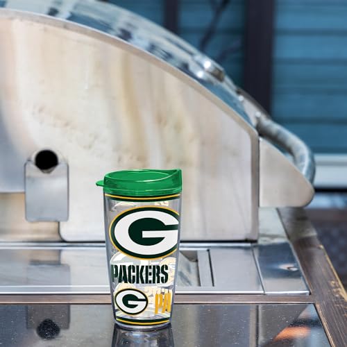 Image of Rico Industries NFL Football Double Wall Mayhem 16oz Tritan Tumbler W Lid
