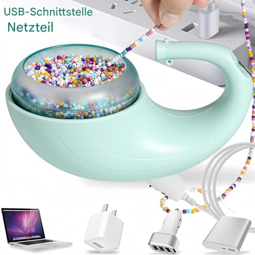 Spinner eléctrico de perlas con regulador de velocidad y cable de carga USB 5