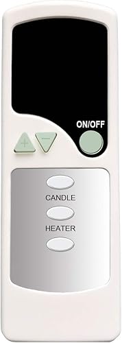 YING RAY Reemplazo para chimenea Twin Star ChimneyFree ClassicFlame Dura Flame Calentador de estufa por infrarrojos DF1008 DF1008-S (T-A24)