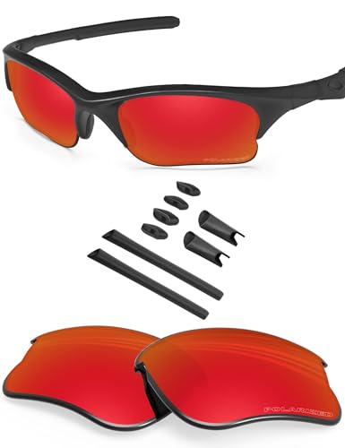 Image of BLAZERBUCK Replacement Lenses & Sock Kit for Oakley Half Jacket XLJ /Half Jacket XLJ Asian Fit Sunglass