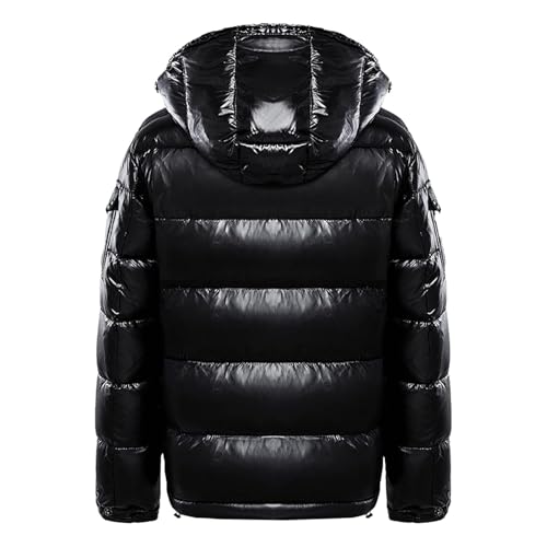 Generisch Daunenjacke Damen Herren Steppjacke Winterjacke Schwarz Winterjacke Herren XXXL Angebot des Tages Blitzangebot