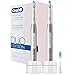 Oral-B Pulsonic Slim Luxe 4900 - Spazzolino elettrico sonico per gengive più sane, 3 modalità di pulizia e timer, oro rosa e platino