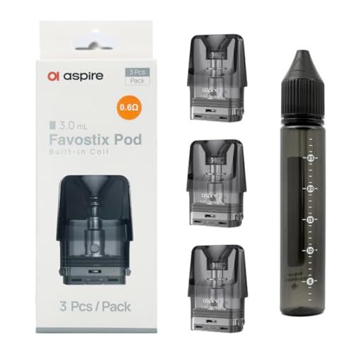 yt@{XeBbNX p PODzAspire Favostix Pod J[gbW + jR[{gZbg (0.6)