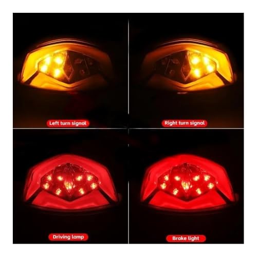 Feu arrière stop feu arrière à LED clignotant pour moto S1000 S1000F