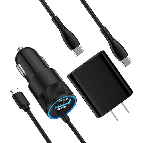 for Samsung S26+ S26 Plus Ultra, Fast Car Phone Charger Adapter Vehicle Auto Automobile Plug for Galaxy S26 S25 FE S25+ S24 S23 S22 S21 S20, A17 A56 A36 A26 A16, USB C Car Charging 3FT/6FT Cable Cord