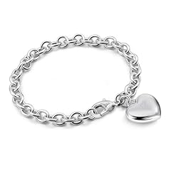 6mm Silver Heart Pendant