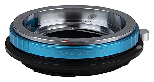 Image of Fotodiox Pro Lens Adapter - Deckel-Bayonett (DKL) to Canon EOS (EF, EF-S) Camera Body With Selectable Clicked /Declicked Aperture Control