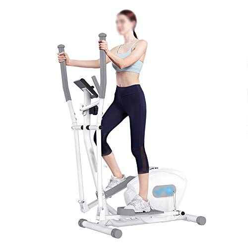 Image of Elliptical Machine Magnetic Control Cross Trainers Space Walker Machine 8 Levels of Resistance Non Slip Feet Home Fitness Equipment
