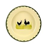 EAN:4035166000393 Zeller Keramik Hahn und Henne Teller flach 25 cm