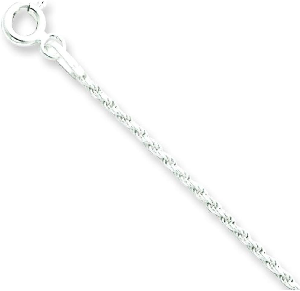 Sterling Silver Rope Chain 24"