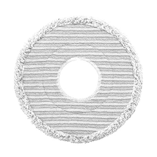 Quickie 2052223 Refill Water Spin Mop & Wringing Bucket Floor Cleaning System, with 2 Bonus Pads, Microfiber Mop Head Only, 1-Pack, Gray