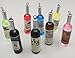 AMOBESTER Colourful Miniature Wine Bottles Dollhouse Kitchen Accessories 8Psc