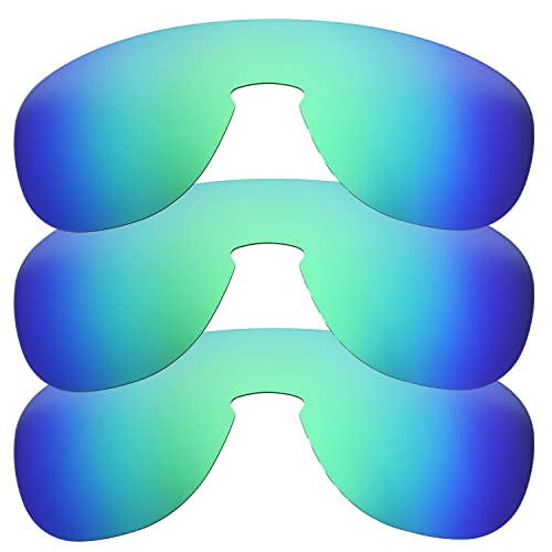 Verres polarisés Oakleys Trillbe Green - Optiques rechange Vert Taille Unique