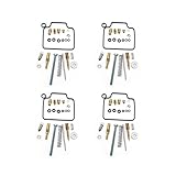 honda 350 rancher carburetor adjustment Kit de réparation de carburateur pour Honda Rancher 350 TRX350 Rancher TM TRX350 Rancher F TRX 350 2000-2003