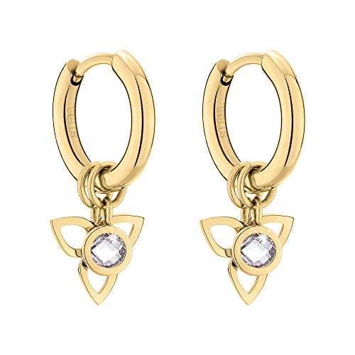 Tamaris Damen Ohrring in Gold aus Edelstahl TJ-0017-E-15