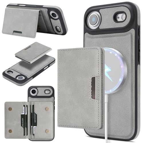 ALANTOP iPhone 17 Air pP[X MagSafeΉ 2in1  z^ RFIDubLO }OlbgJ[hz_[ X^h@\ ϏՌ jp X}z p P[X