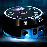 Tattoo-Netzteil-Kit - SOTICA Aurora Touchscreen-Tattoo-Power Mini-Dual-LCD-Intelligentes digitales Netzteil mit Netzteil-Netzstecker für rotierende Tattoo-Maschinen Tattoo-Kit Tattoo-Zubehör