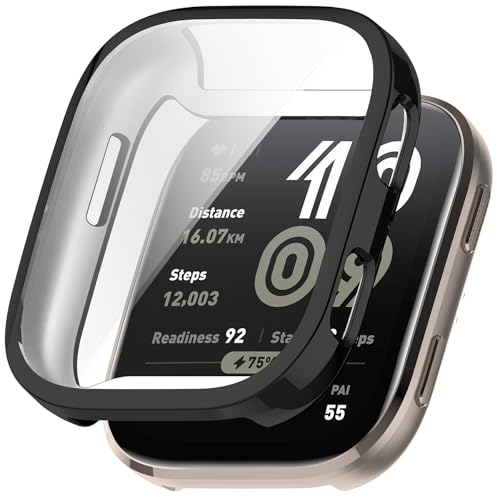 DKEnjoy For Amazfit Bip 6 �ی�P�[�X�A�y��TPU��̌^�A�ی�h�Ռ����A�����ߗ��A�w��h�~�h���h�o�ی�J�o�[�A�����ɂ��₷�� for Amazfit Bip6 (A2435) (�u���b�N)
