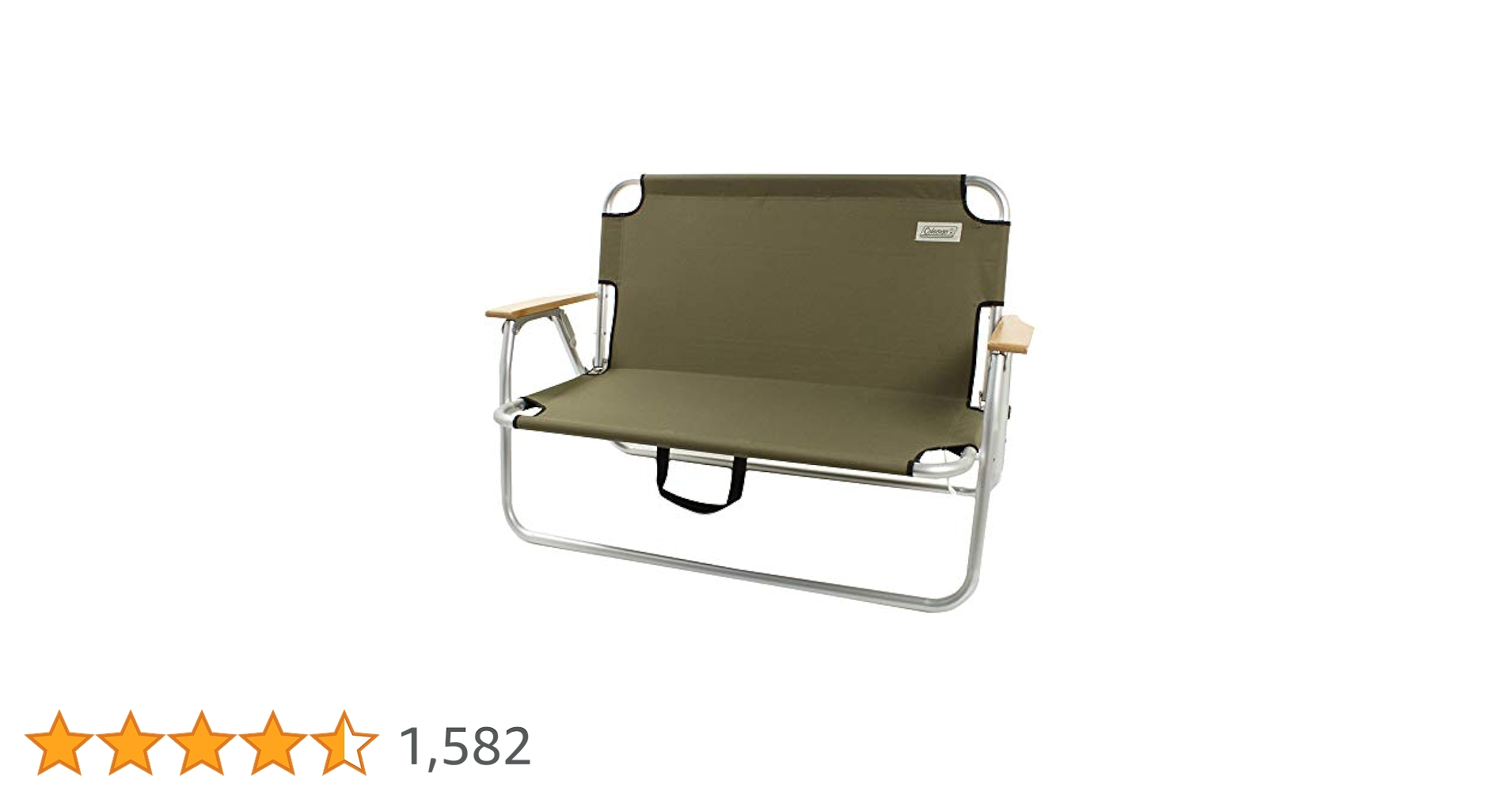 Amazon.co.jp: Coleman Relax Folding Bench, green : Sports