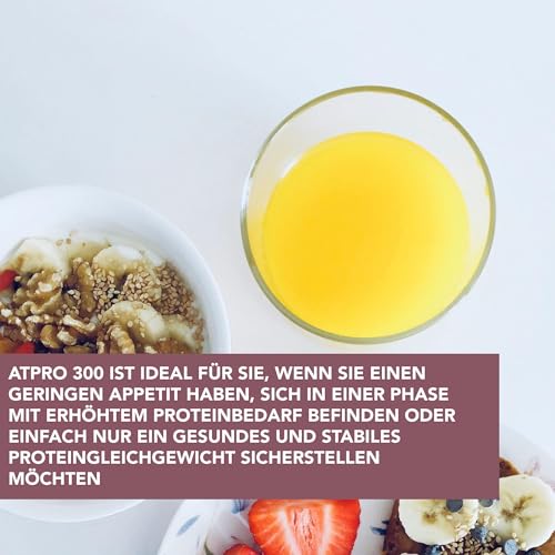TOFT CARE ATPRO 300 | Neutrales Protein Pulver 500g | 89% Molkenprotein Isolat & Kollagen | Leicht Löslich, Geschmacksneutral Eiweißpulver für Senioren, Appetitlosigkeit, Untergewicht & Spezielle Diät
