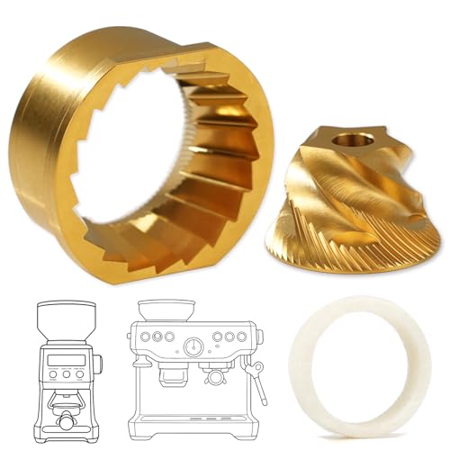 Titanium Coated Grinder Burr Blade for Breville Machines