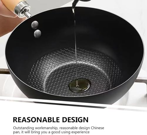 Wok de hierro antiadherente diámetro 24 cm miniatura 4