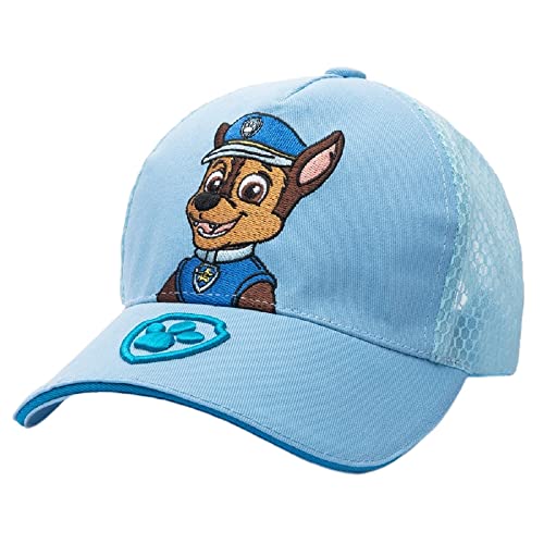 パウ パトロール キャップ 帽子 子供 46cm-54cm 調整可能 コーデ アクセント キュート 上品 春夏 旅行 クリスマス プレゼント カジュアル ヒップホップ (青4)