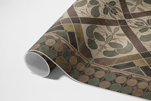 Tapis de terrasse haut de gamme en vinyle rectangle 80x120 cm design - 6