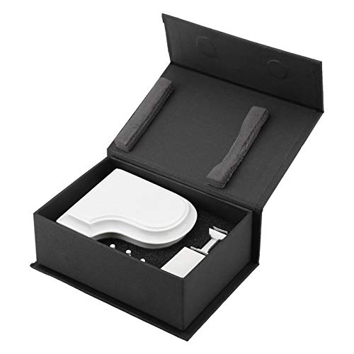EVTSCAN Réplique de Piano Miniature en Bois avec Banc et étui modèle d'instrument Cadeaux de Musique Ornements Blanc Cover
