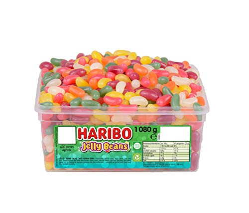 Haribo Jelly Beans Count Line Drum (Pack of 2)