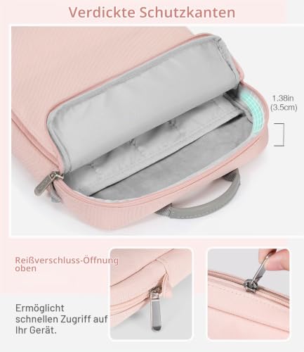 MoKo 13 Zoll Tablet-Tasche mit abnehmbarem Schultergurt – Ansicht 6