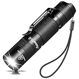 ACTIVEFIRE Mini AA Pen Portable LED Light, Super Bright, Waterproof Keychain Torch, Clip-on Light, Powered by AA or 14500 Batteries