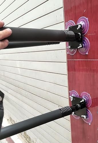 Blazea Wing Chun Dummy Arms Wall Mounted, Portable Spring Pile Hand Martial Arts Dummy, Kung Fu Tai Chi Training Equipment, Easy to Install