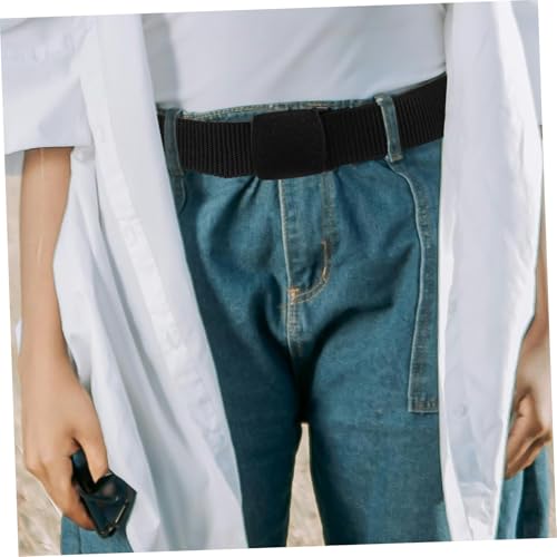 Nylon Belt for Men Casual Waist Belt Plastic Buckle Lightweight Breathable4
