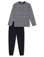 Schiesser Jungen Schlafanzug Set lang - 100% Organic Bio Baumwolle - Größe 140 bis 176