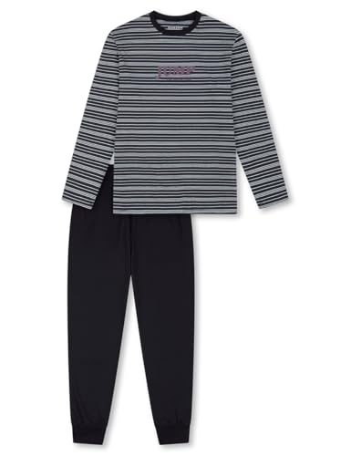 Schiesser Jungen Schlafanzug Set lang - 100% Organic Bio Baumwolle - Größe 140 bis 176