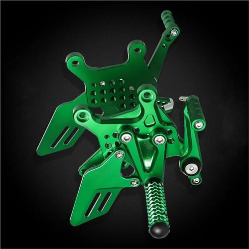 Repose-pieds arrière CNC Kawasaki Ninja ZX-4RR en aluminium taillé masse haut de gamme