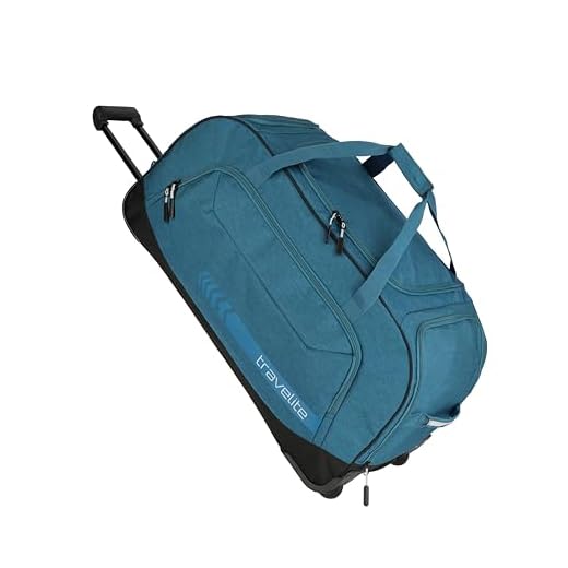 allsaneo Premium Encasing Kissenbezug 40x40 cm, Allergiker Bettwäsche extra weich und leicht, Anti-Milben Zwischenbezug für Kissen 9 travelite Trolley Reisetasche Größe XL, Gepäck Serie KICK OFF: Praktische Reisetasche mit Rollen für Urlaub und Sport, 006911-22, 77 cm, 120 Liter, petrol (türkis)