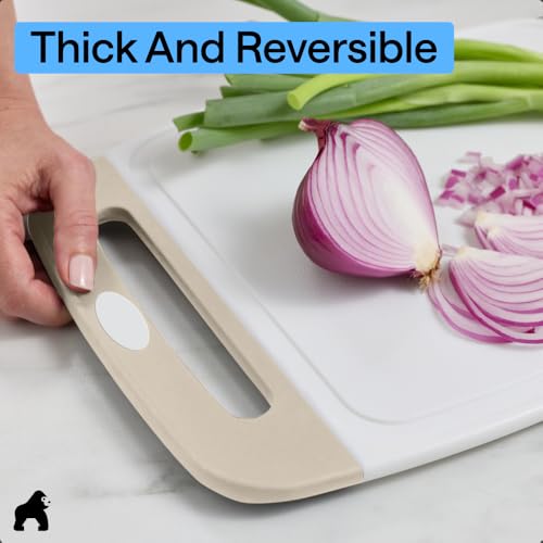 GORILLA GRIP BPA-Free Reversible Kitchen Cutting Board review
