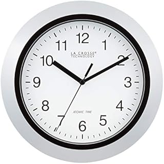 La Crosse Technology Atomic Analog Wall Clock, 10