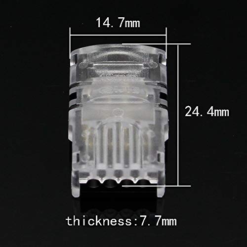 5PCS RGB LED Striscia Connettore 4 Pin 5050 10mm Colorful LED RGB Nastro Luce Connettore Non Impermeabile IP20 Striscia a RGB Uso Filo