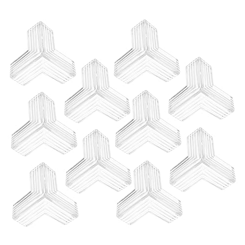Dechous 54NW55104B 10 Stück Eckenschutz Transparent