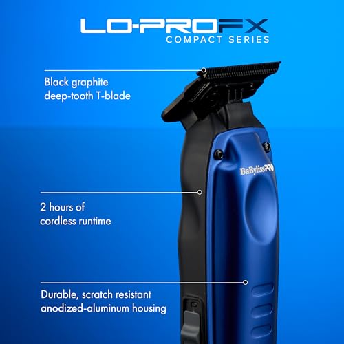 Image of BaBylissPRO High-Performance Compact LO-PROFX Trimmers for Men