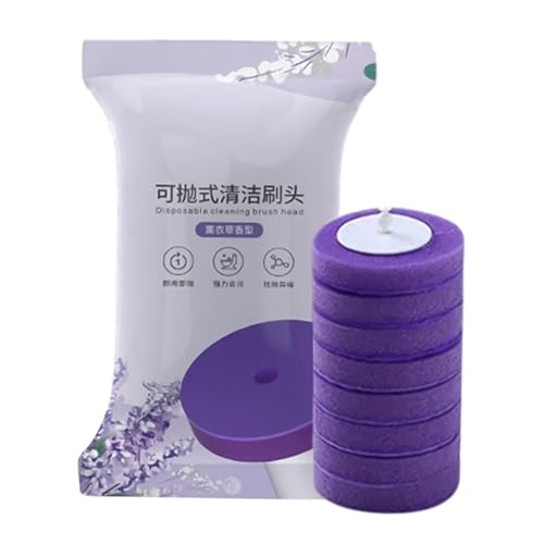 壁掛けトイレブラシ ? モダンな消臭クリーニングスクラバー、快適なグリップと交換可能な毛、洗練されたコンパクトなアクセサリー |家庭用トイレキャンピングカー用強力ボウルクリーナー 浄結果を保証します。