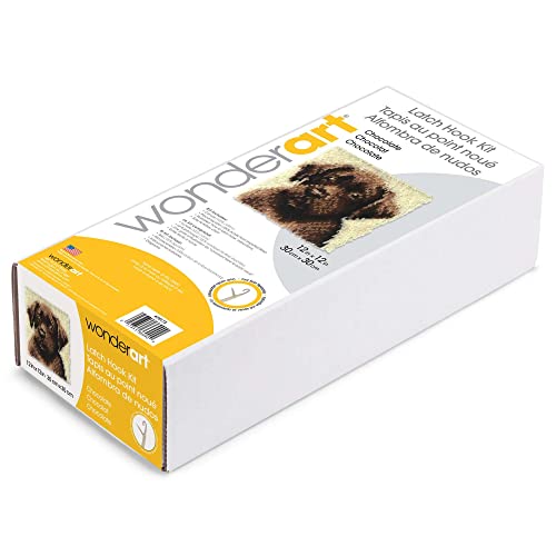 Image of Wonderart Latch Hook Yarn, Chocolate