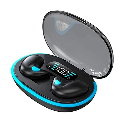 Invisible Sleep Earphone IPX5 Waterproof 5.3 Earbuds Stereo D7X4 Headset Mini Headphones Bluetooth X5 vibrate Multifunctional trellis, trellis, Trellis earphones, moss, Computer silicone noise