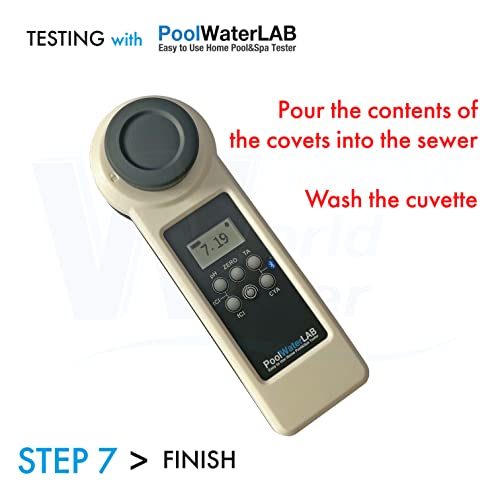 PoolLab1.0 Special Edition 13 w 1 elektroniczny tester wody z 70 tabletkami testowymi
