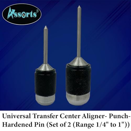 Image of Universal Transfer Center Aligner- Punch-Hardened Pin (Set of 2 (Range 1 /4 inch to 1 inch))