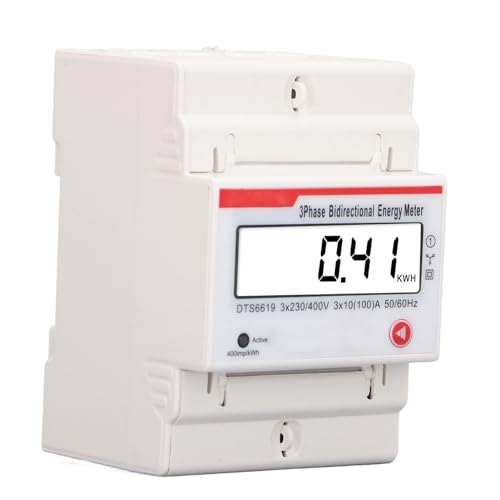 3 Phase 4 Wire LCD Display Bidirectional Energy Meter with Microelectronics and SMT Technology for, Accurate Energy Measurement