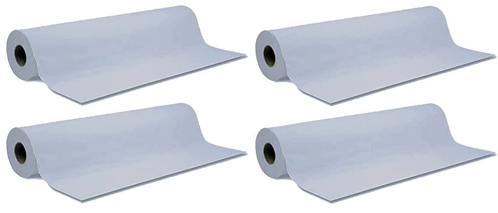 Sofá – Rollo de higiene – 50 cm de ancho x 40 m de largo (4 rollos, azul)
